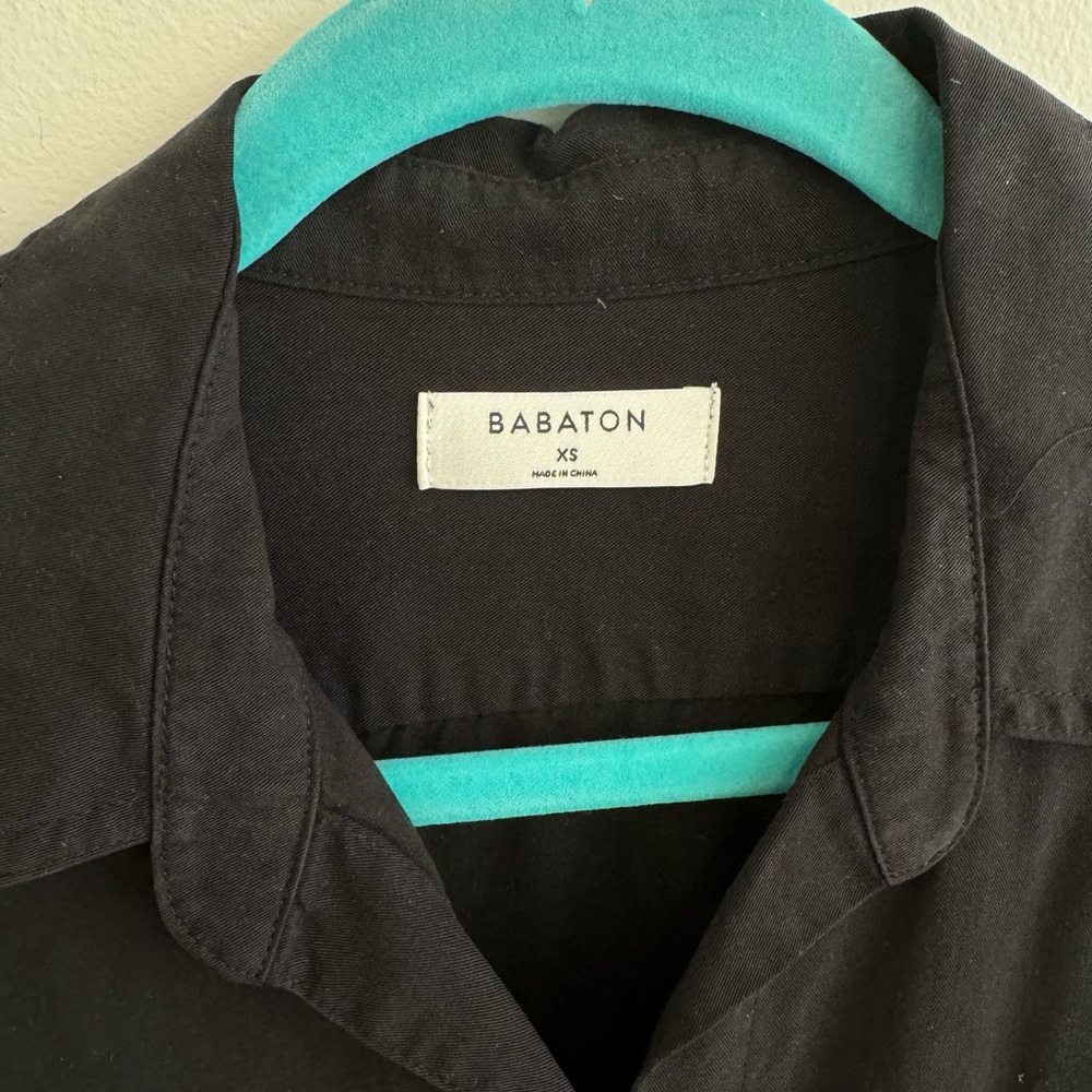 Babaton Black Button-Down Shirt - Picture 6 of 6